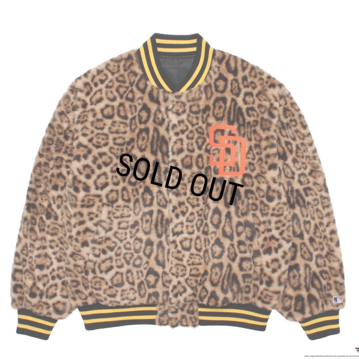 画像3: WACKO MARIA/MLB / REVERSIBLE VARSITY JACKET（BLACK/BEIGE）［リバーシブルヴァーシティJKT-26秋冬］ (3)