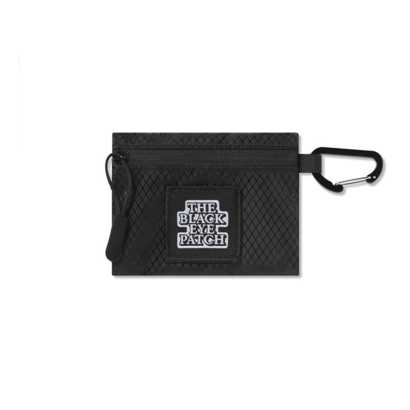 画像1: BlackEyePatch/OG LABEL MINI ZIP POUCH（BLACK）