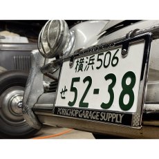 画像6: PORKCHOP/RAISED LICENSE FRAME（CHROME）［レイズドライセンスフレーム-26秋冬］ (6)