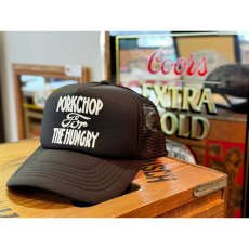 画像5: PORKCHOP/HUNGRY MESH CAP（BLACK）［ハングリーメッシュキャップ-26秋冬］ (5)