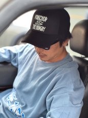 画像7: PORKCHOP/HUNGRY MESH CAP（BLACK）［ハングリーメッシュキャップ-26秋冬］ (7)