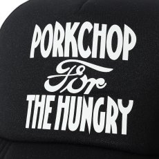 画像3: PORKCHOP/HUNGRY MESH CAP（BLACK）［ハングリーメッシュキャップ-26秋冬］ (3)