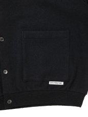 画像5: COOTIE PRODUCTIONS/W/N Boucle Polo Cardigan（Black）［ウールブークレポロカーディガン-26秋冬］ (5)