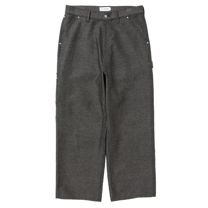 画像1: COOTIE PRODUCTIONS/Bedford Cloth Painter Pants（Salt and Pepper）［ベッドフォードクロスペインターパンツ-26秋冬］