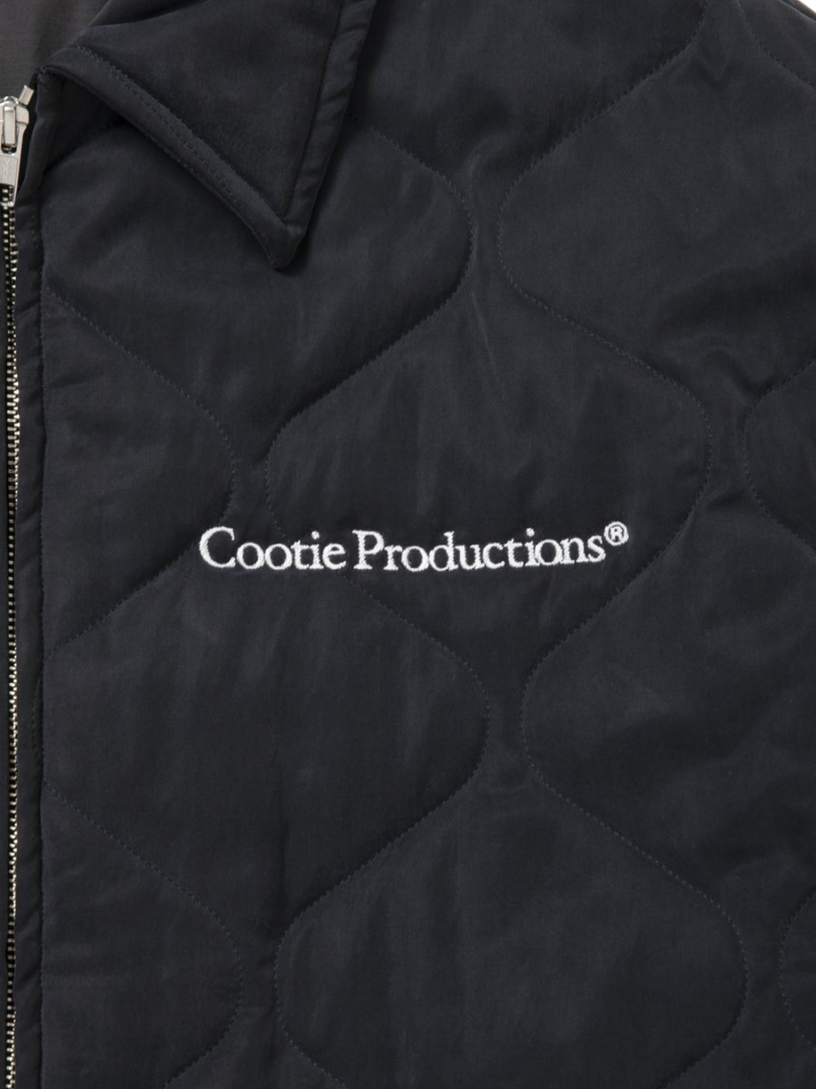 画像3: COOTIE PRODUCTIONS/Cu/Ny Satin Vietnam Liner Jacket（Black）［ベトナムライナーJKT-26秋冬］ (3)
