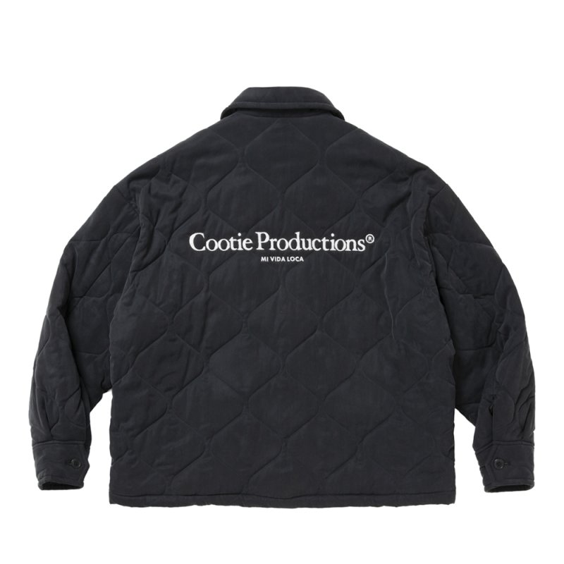 画像2: COOTIE PRODUCTIONS/Cu/Ny Satin Vietnam Liner Jacket（Black）［ベトナムライナーJKT-26秋冬］