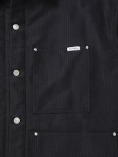 画像5: COOTIE PRODUCTIONS/Bedford Cloth Quilting Coverall（Black）［ベッドフォードクロスキルティングカバーオール-26秋冬］ (5)