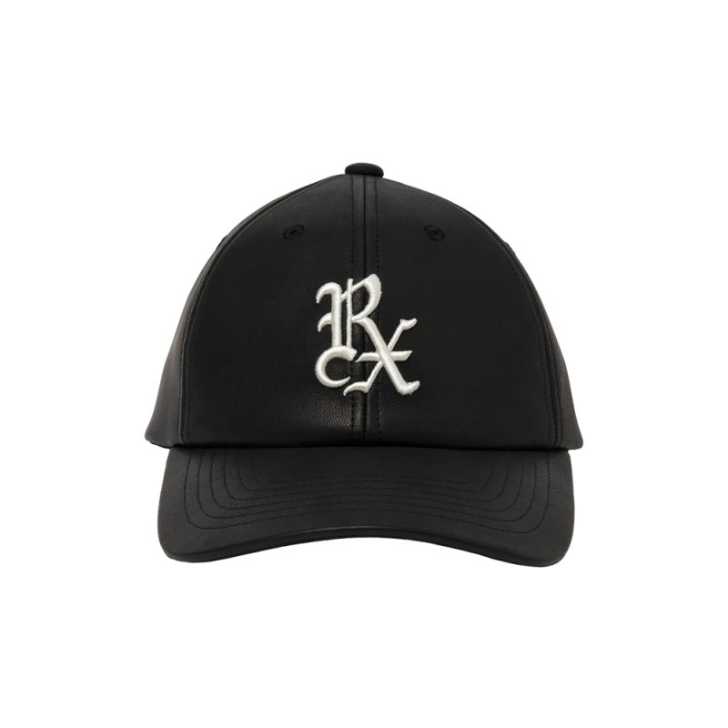 画像1: ANTIDOTE BUYERS CLUB/Sheep Leather 6 Panel Cap(Black)