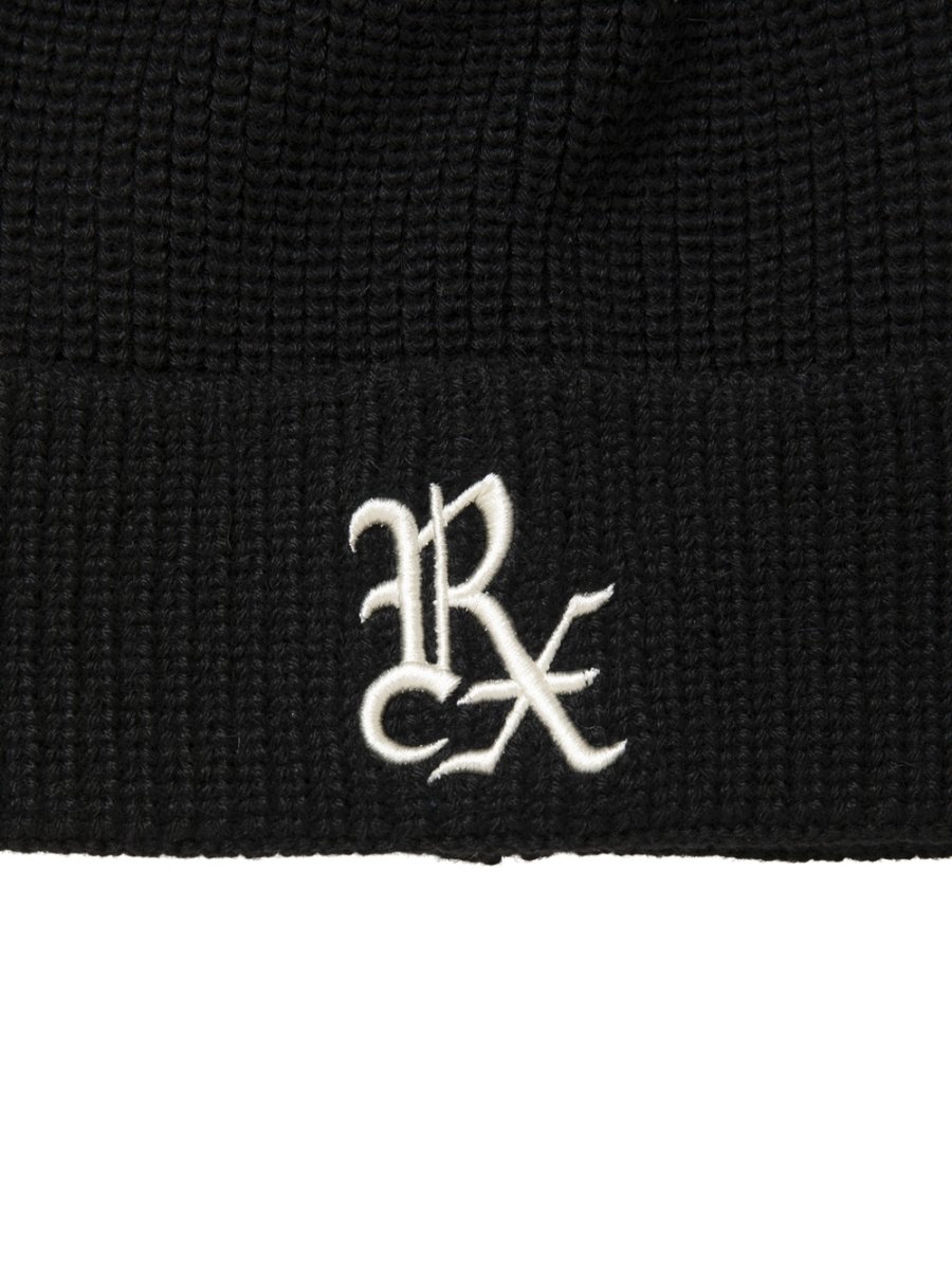 画像2: ANTIDOTE BUYERS CLUB/Alpaca Ribbed Beanie（Black） (2)