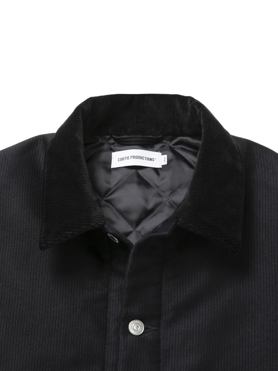 画像4: COOTIE PRODUCTIONS/Bedford Cloth Quilting Coverall（Black）［ベッドフォードクロスキルティングカバーオール-26秋冬］ (4)