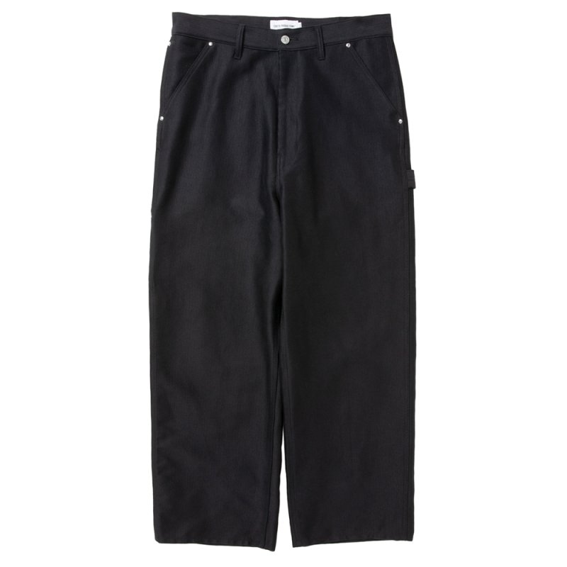 画像1: COOTIE PRODUCTIONS/Bedford Cloth Painter Pants（Black）［ベッドフォードクロスペインターパンツ-26秋冬］