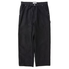 画像1: COOTIE PRODUCTIONS/Bedford Cloth Painter Pants（Black）［ベッドフォードクロスペインターパンツ-26秋冬］ (1)