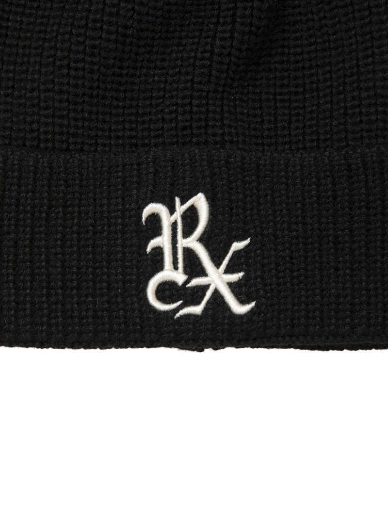 画像2: ANTIDOTE BUYERS CLUB/Alpaca Ribbed Beanie（Black）
