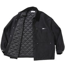 画像3: COOTIE PRODUCTIONS/Bedford Cloth Quilting Coverall（Black）［ベッドフォードクロスキルティングカバーオール-26秋冬］ (3)