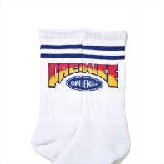 画像4: CHALLENGER/PREDUCE SOCKS（WHITE）［プリデュースソックス-26秋冬］ (4)