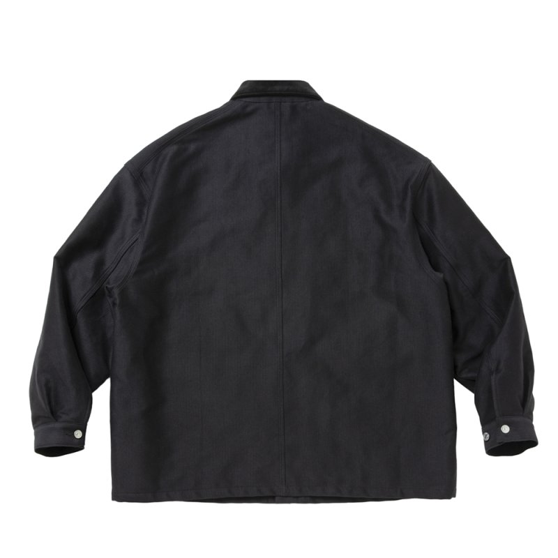 画像2: COOTIE PRODUCTIONS/Bedford Cloth Quilting Coverall（Black）［ベッドフォードクロスキルティングカバーオール-26秋冬］