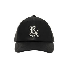 画像1: ANTIDOTE BUYERS CLUB/Sheep Leather 6 Panel Cap（Black） (1)