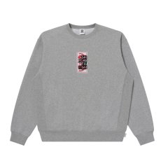 画像1: BlackEyePatch/HWC GESTURE LABEL CREW SWEAT（H.GRAY） (1)