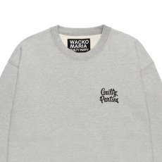 画像3: WACKO MARIA/HEAVY WEIGHT SWEAT SHIRT（GRAY）［クルーネックスウェット-26秋冬］ (3)