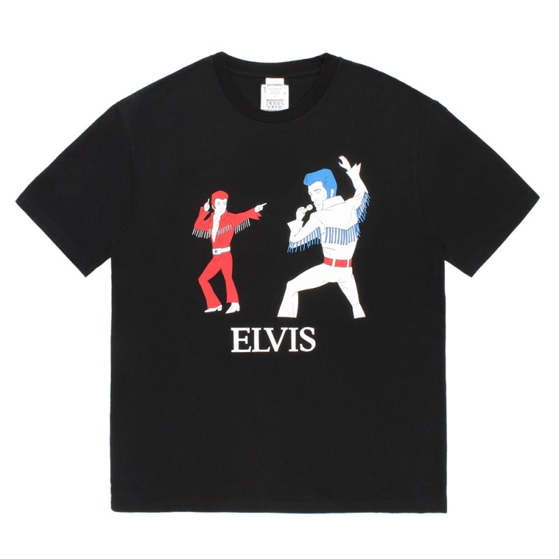 画像1: WACKO MARIA/WASHED HEAVY WEIGHT T-SHIRT（BLACK）［プリントT-26秋冬］