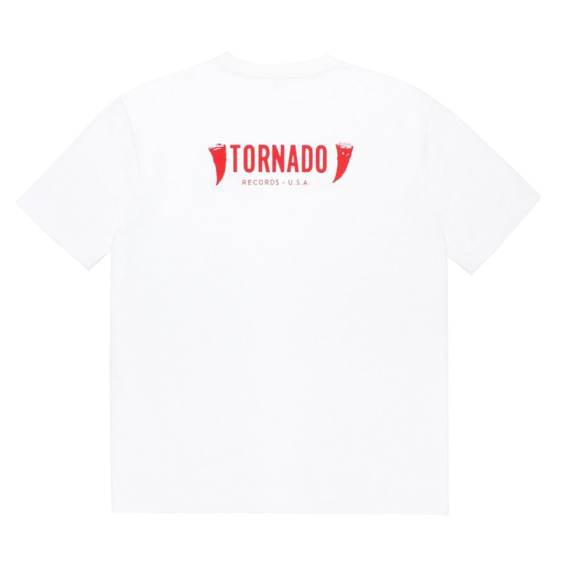 画像2: WACKO MARIA/WASHED HEAVY WEIGHT T-SHIRT（WHITE）［プリントT-26秋冬］