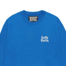 画像3: WACKO MARIA/HEAVY WEIGHT SWEAT SHIRT（BLUE）［クルーネックスウェット-26秋冬］ (3)