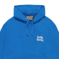 画像3: WACKO MARIA/HEAVY WEIGHT HOODED SWEAT SHIRT（BLUE）［プルオーバーパーカー-26秋冬］ (3)