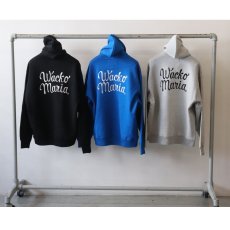 画像6: WACKO MARIA/HEAVY WEIGHT HOODED SWEAT SHIRT（BLUE）［プルオーバーパーカー-26秋冬］ (6)
