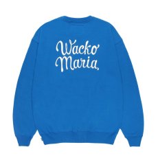 画像1: WACKO MARIA/HEAVY WEIGHT SWEAT SHIRT（BLUE）［クルーネックスウェット-26秋冬］ (1)