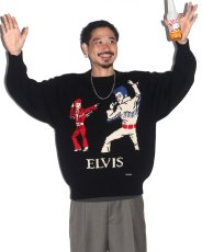 画像3: WACKO MARIA/INTARSIA KNIT SWEATER（BLACK）［インターシャニットセーター-26秋冬］ (3)