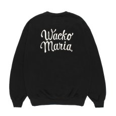 画像1: WACKO MARIA/HEAVY WEIGHT SWEAT SHIRT（BLACK）［クルーネックスウェット-26秋冬］ (1)
