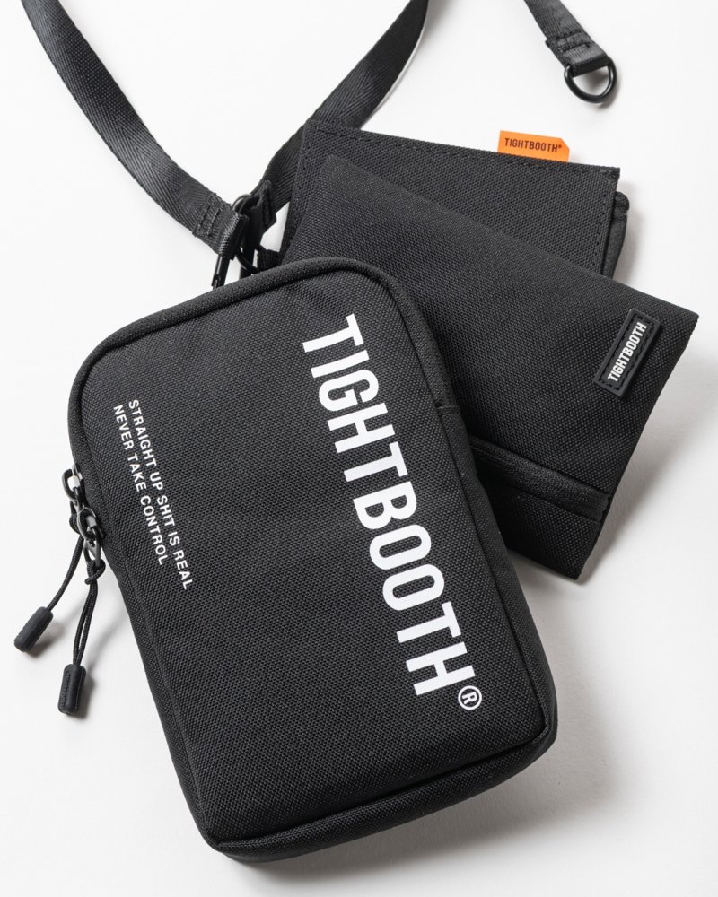 画像2: TIGHTBOOTH/TRIPLE STACK POUCH（Black）［トリプルスタックポーチ-26秋冬］