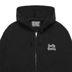 画像3: WACKO MARIA/HEAVY WEIGHT ZIP UP HOODED SWEAT SHIRT（BLACK）［ジップアップパーカー-26秋冬］ (3)
