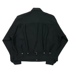画像2: DAIRIKU/2pkt Polyester Jacket（Black）［2ポケットポリエステルJKT-26秋冬］ (2)