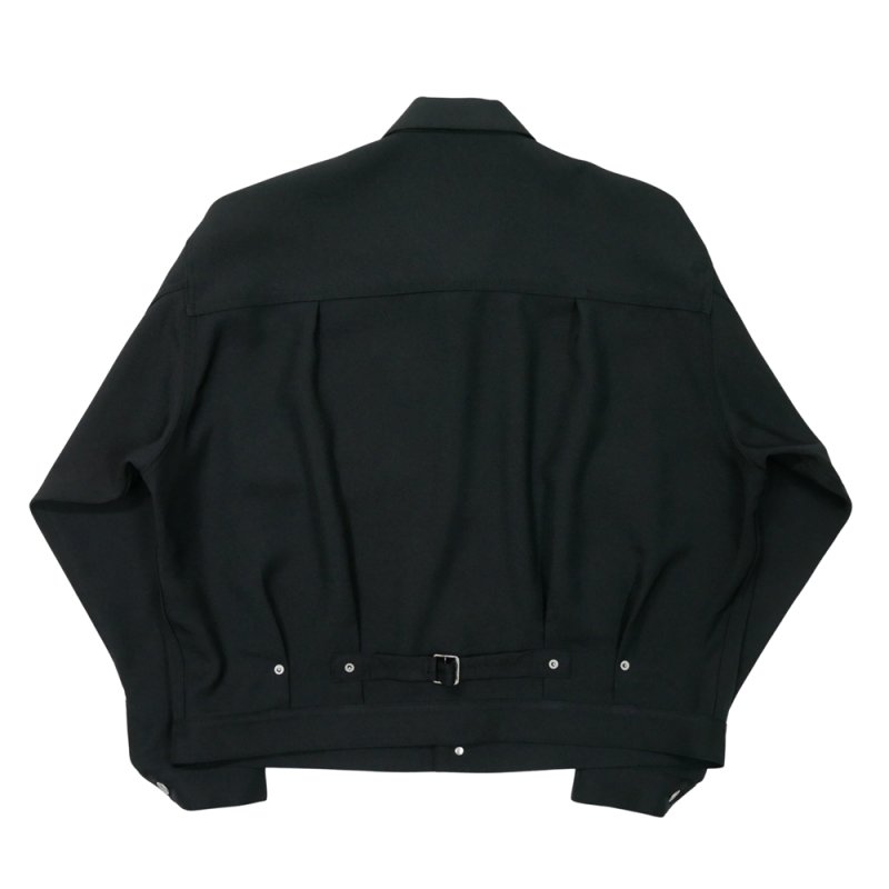 画像2: DAIRIKU/2pkt Polyester Jacket（Black）［2ポケットポリエステルJKT-26秋冬］
