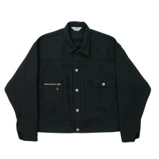 画像1: DAIRIKU/2pkt Polyester Jacket（Black）［2ポケットポリエステルJKT-26秋冬］ (1)