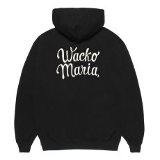 画像1: WACKO MARIA/HEAVY WEIGHT HOODED SWEAT SHIRT（BLACK）［プルオーバーパーカー-26秋冬］ (1)