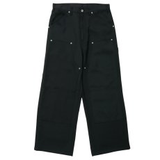 画像1: DAIRIKU/"Painter" Pressed Wide Pants（Black）［"ペインター"スタプレワイドパンツ-26秋冬］ (1)