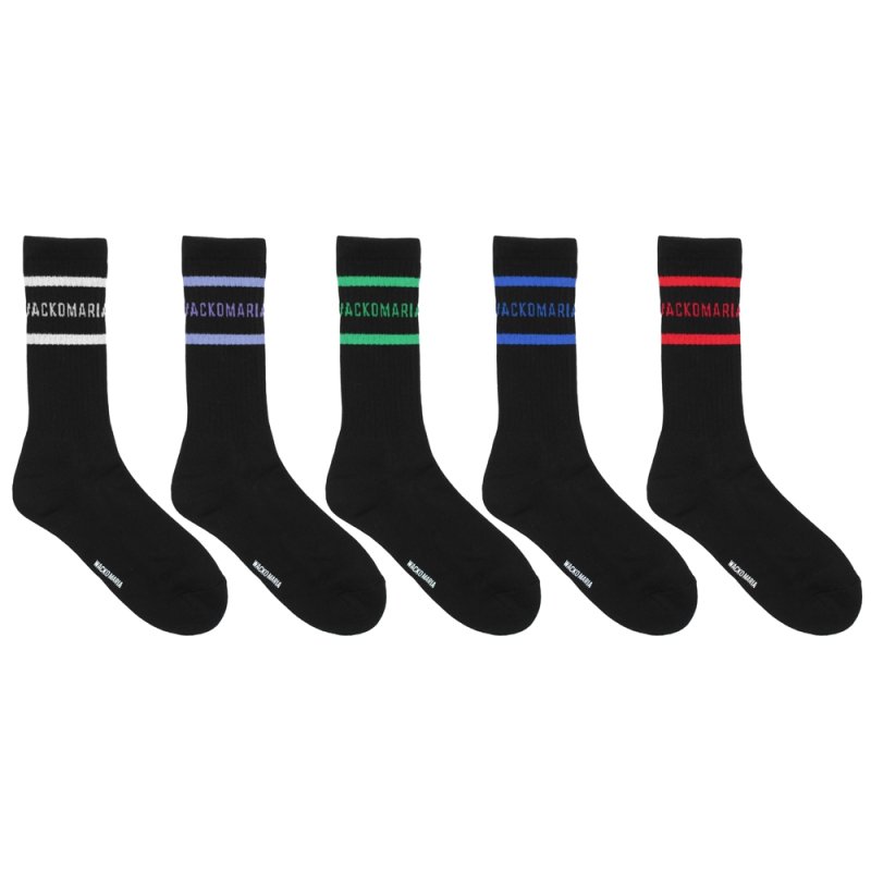 画像1: WACKO MARIA/SPORTS SOCKS（各色）［スポーツソックス-26秋冬］