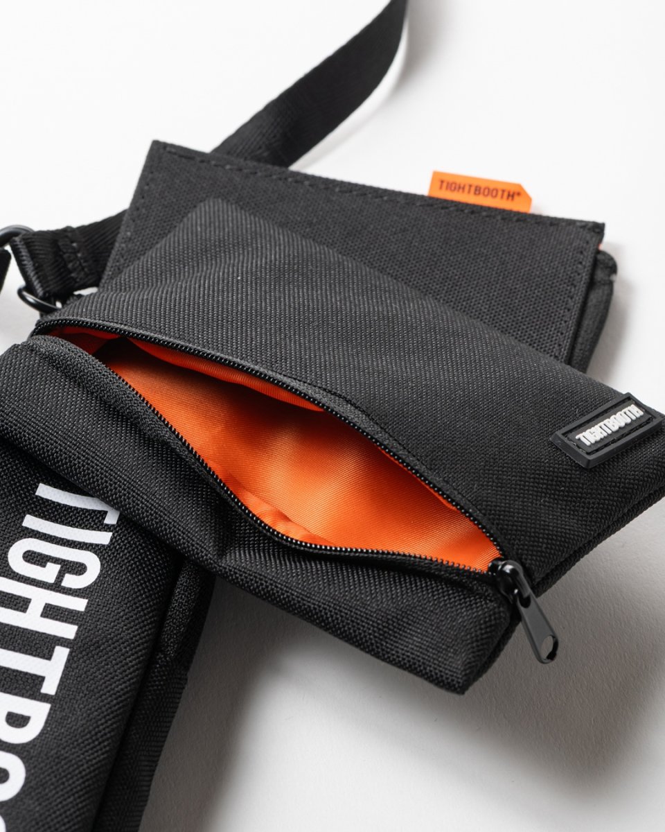 画像4: TIGHTBOOTH/TRIPLE STACK POUCH（Black）［トリプルスタックポーチ-26秋冬］ (4)