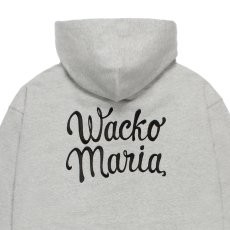 画像4: WACKO MARIA/HEAVY WEIGHT ZIP UP HOODED SWEAT SHIRT（GRAY）［ジップアップパーカー-26秋冬］ (4)