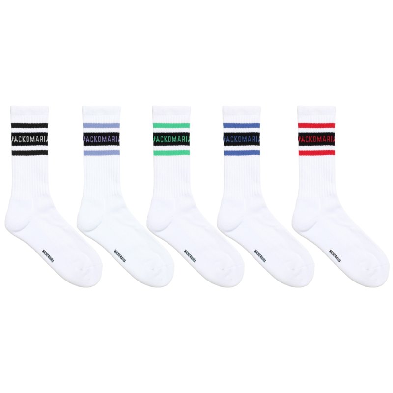 画像1: WACKO MARIA/SPORTS SOCKS（各色）［スポーツソックス-26秋冬］