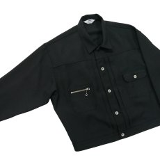 画像3: DAIRIKU/2pkt Polyester Jacket（Black）［2ポケットポリエステルJKT-26秋冬］ (3)