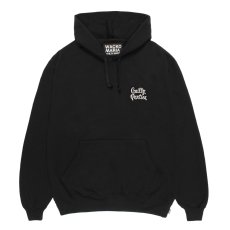 画像2: WACKO MARIA/HEAVY WEIGHT HOODED SWEAT SHIRT（BLACK）［プルオーバーパーカー-26秋冬］ (2)