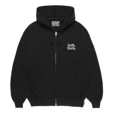 画像1: WACKO MARIA/HEAVY WEIGHT ZIP UP HOODED SWEAT SHIRT（BLACK）［ジップアップパーカー-26秋冬］ (1)