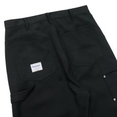 画像5: DAIRIKU/"Painter" Pressed Wide Pants（Black）［"ペインター"スタプレワイドパンツ-26秋冬］ (5)