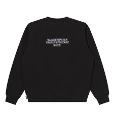 画像2: BlackEyePatch/HWC GESTURE LABEL CREW SWEAT（BLACK） (2)