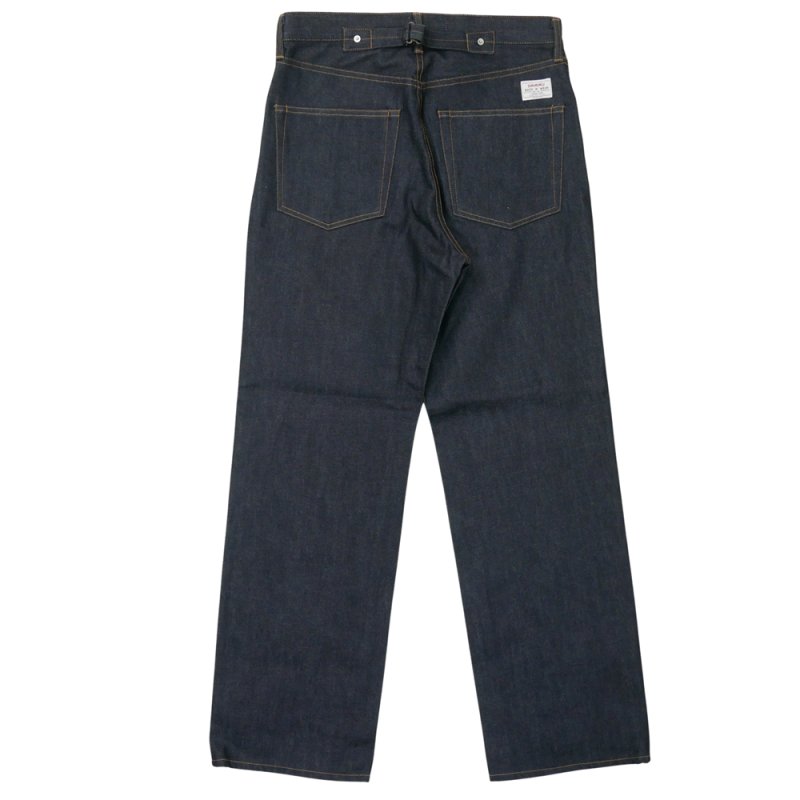 画像2: DAIRIKU/"Straight" Rigid Denim Pants（Indigo）［"ストレート"リジッドデニムパンツ-26秋冬］