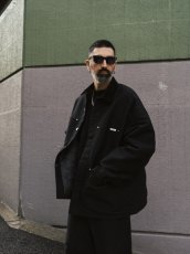 画像8: COOTIE PRODUCTIONS/Bedford Cloth Quilting Coverall（Black）［ベッドフォードクロスキルティングカバーオール-26秋冬］ (8)