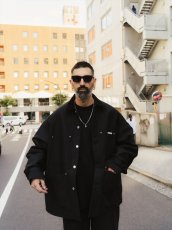 画像9: COOTIE PRODUCTIONS/Bedford Cloth Quilting Coverall（Black）［ベッドフォードクロスキルティングカバーオール-26秋冬］ (9)